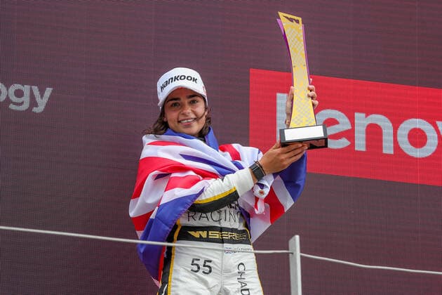 Formula 1, Women, British GP at Silverstone, Winner Jamie Chadwick