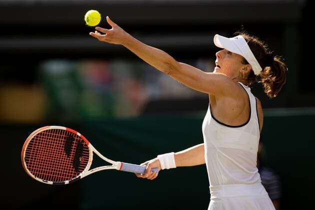 Mandatory Credit: Photo by Ella Ling Shutterstock (13012401bw) Alizé Cornet during her third round match Wimbledon Tennis Championships, Day 6, The All England Lawn Tennis and Croquet Club, London, UK - 02 Jul 2022 Wimbledon Tennis Championships, Day 6, The All England Lawn Tennis and Croquet Club, London, UK - 02 Jul 2022  Copyright: xEllaxLing Shutterstockx 13012401bw