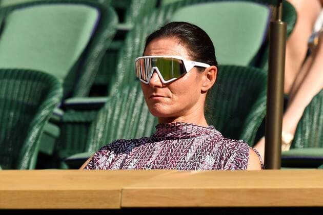 Mandatory Credit: Photo by James Veysey Shutterstock (13012407bu) Sarah Storey in the Royal Box on Centre Court Wimbledon Tennis Championships, Day 6, The All England Lawn Tennis and Croquet Club, London, UK - 02 Jul 2022 Wimbledon Tennis Championships, Day 6, The All England Lawn Tennis and Croquet Club, London, UK - 02 Jul 2022  Copyright: xJamesxVeysey Shutterstockx 13012407bu
