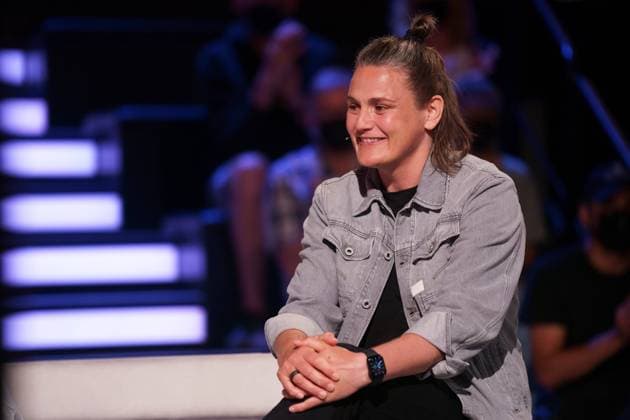 Football, Nadine Angerer is the new goalkeeping coach of the Swiss national team, archive pictures