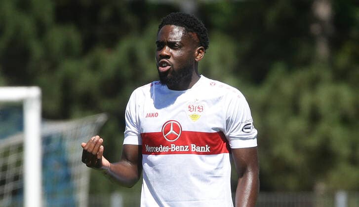 02 07 2022, Germany, Stuttgart, soccer Bundesliga, season 2022 2023, SV Böblingen vs VfB Stuttgart, Orel Mangala VfB