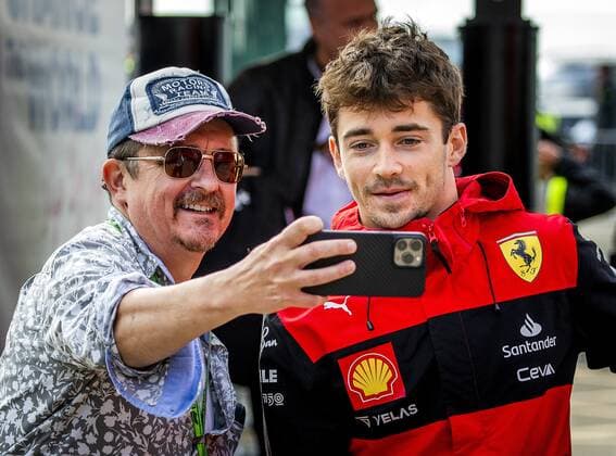 SILVERSTONE Charles Leclerc Ferrari ahead of the F1 Grand Prix of Great Britain at Silverstone on July 3, 2022 in Silverstone, England REMKO DE WAAL F1 Grand Prix of Great Britain 2022 xVIxANPxSportx xxANPxIVx 451270311 originalFilename: 451270311.jpg