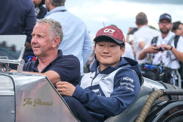 Yuki Tsunoda Scuderia AlphaTauri 22 , British Grand Prix, Silverstone, Motorsport, Formula 1, British Grand Prix, Silverstone, Motorsport, Formula 1 Towcester Copyright: xEibner-Pressefotox