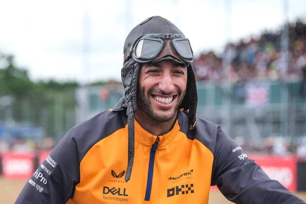 Daniel Ricciardo AUS, McLaren F1 Team 3 , British Grand Prix, Silverstone, Motorsport, Formula 1, British Grand Prix, Silverstone, Motorsport, Formula 1 Towcester Copyright: xEibner-Pressefotox