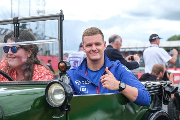 Mick Schumacher GER, Haas F1 Team 47 , British Grand Prix, Silverstone, Motorsport, Formula 1, British Grand Prix, Silverstone, Motorsport, Formula 1 Towcester Copyright: xEibner-Pressefotox