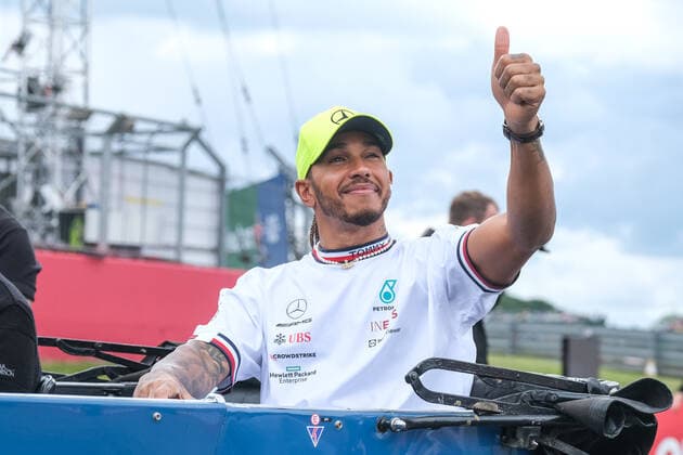 Lewis Hamilton UK, Mercedes AMG Petronas F1 Team 44 , British Grand Prix, Silverstone, Motorsport, Formula 1, British Grand Prix, Silverstone, Motorsport, Formula 1 Towcester Copyright: xEibner-Pressefotox