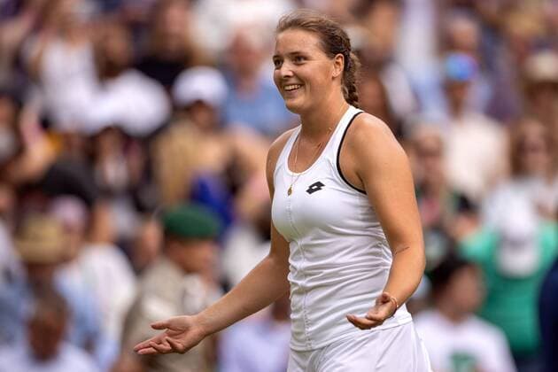 Tennis, Wimbledon, Day 7, Women, Jule Niemeier defeats Heather Watson