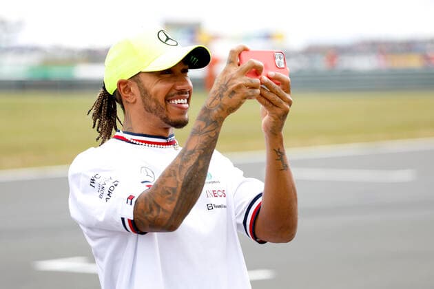 44 Lewis Hamilton GBR, Mercedes AMG Petronas F1 Team , F1 Grand Prix of Great Britain at Silverstone Circuit on July 3, 2022 in Silverstone, United Kingdom Photo by HOCH ZWEI Silverstone United Kingdom