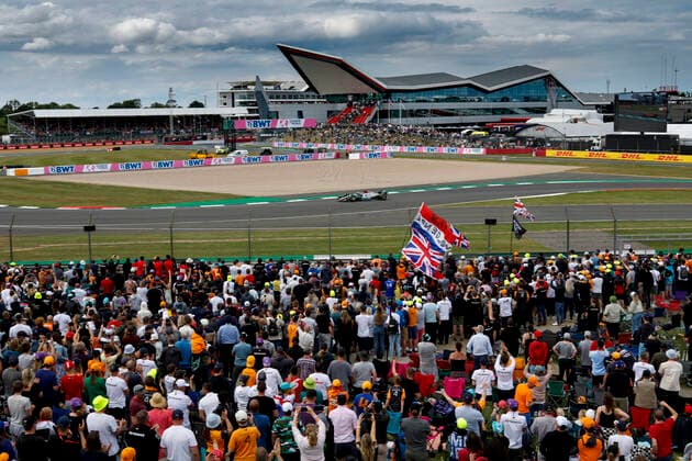44 Lewis Hamilton GBR, Mercedes AMG Petronas F1 Team , F1 Grand Prix of Great Britain at Silverstone Circuit on July 3, 2022 in Silverstone, United Kingdom Photo by HOCH ZWEI Silverstone United Kingdom