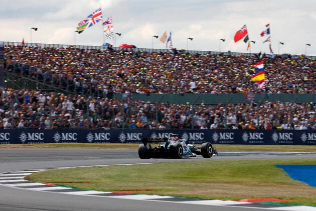 44 Lewis Hamilton GBR, Mercedes AMG Petronas F1 Team , F1 Grand Prix of Great Britain at Silverstone Circuit on July 3, 2022 in Silverstone, United Kingdom Photo by HOCH ZWEI Silverstone United Kingdom
