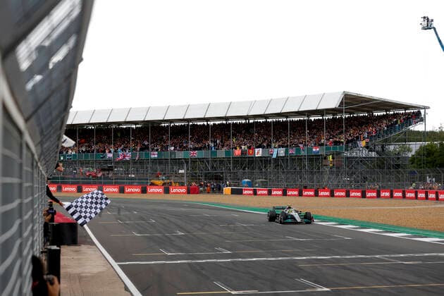 44 Lewis Hamilton GBR, Mercedes AMG Petronas F1 Team , F1 Grand Prix of Great Britain at Silverstone Circuit on July 3, 2022 in Silverstone, United Kingdom Photo by HOCH ZWEI Silverstone United Kingdom