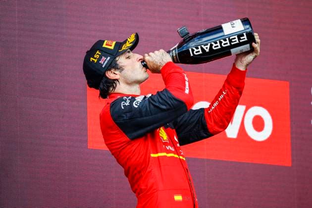 55 Carlos Sainz ESP, Scuderia Ferrari , F1 Grand Prix of Great Britain at Silverstone Circuit on July 3, 2022 in Silverstone, United Kingdom Photo by HOCH ZWEI Silverstone United Kingdom