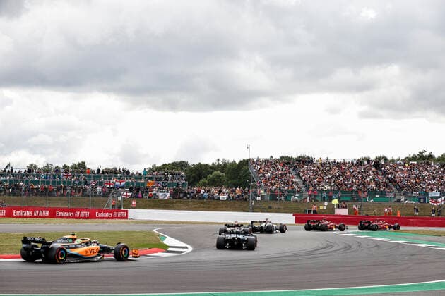 4 Lando Norris GBR, McLaren F1 Team , F1 Grand Prix of Great Britain at Silverstone Circuit on July 3, 2022 in Silverstone, United Kingdom Photo by HOCH ZWEI Silverstone United Kingdom
