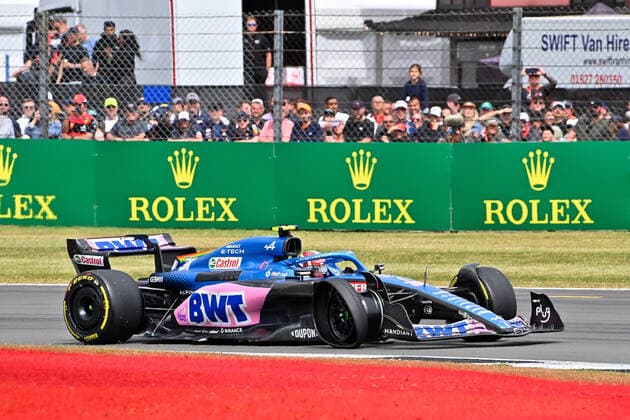 31 Esteban Ocon FRA, BWT Alpine F1 Team , F1 Grand Prix of Great Britain at Silverstone Circuit on July 3, 2022 in Silverstone, United Kingdom Photo by HOCH ZWEI Silverstone United Kingdom