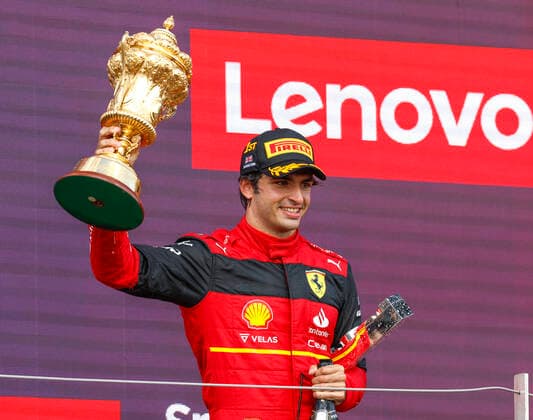 55 Carlos Sainz ESP, Scuderia Ferrari , F1 Grand Prix of Great Britain at Silverstone Circuit on July 3, 2022 in Silverstone, United Kingdom Photo by HOCH ZWEI Silverstone United Kingdom