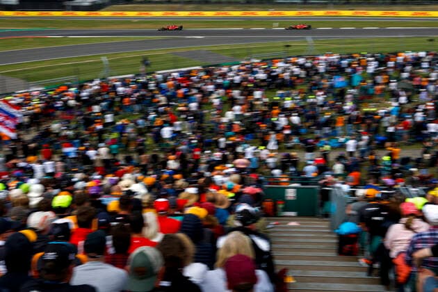 55 Carlos Sainz ESP, Scuderia Ferrari , 16 Charles Leclerc MCO, Scuderia Ferrari , F1 Grand Prix of Great Britain at Silverstone Circuit on July 3, 2022 in Silverstone, United Kingdom Photo by HOCH ZWEI Silverstone United Kingdom