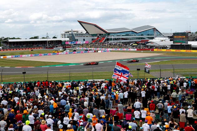 55 Carlos Sainz ESP, Scuderia Ferrari , 16 Charles Leclerc MCO, Scuderia Ferrari , F1 Grand Prix of Great Britain at Silverstone Circuit on July 3, 2022 in Silverstone, United Kingdom Photo by HOCH ZWEI Silverstone United Kingdom
