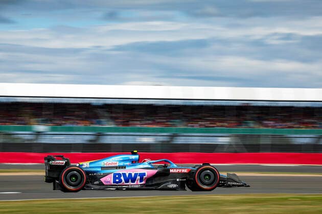 31 Esteban Ocon FRA, BWT Alpine F1 Team , F1 Grand Prix of Great Britain at Silverstone Circuit on July 3, 2022 in Silverstone, United Kingdom Photo by HOCH ZWEI Silverstone United Kingdom