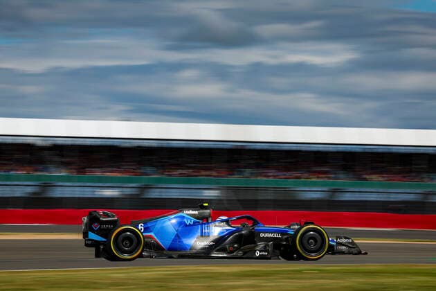 6 Nicholas Latifi CAN, Williams Racing , F1 Grand Prix of Great Britain at Silverstone Circuit on July 3, 2022 in Silverstone, United Kingdom Photo by HOCH ZWEI Silverstone United Kingdom
