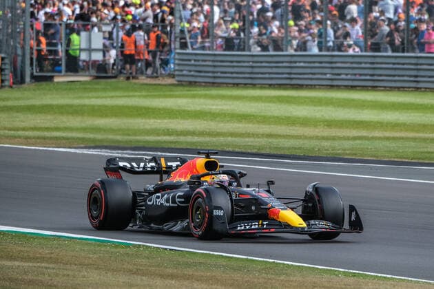 Max Verstappen NED, Oracle Red Bull Racing 1 in RB18, British Grand Prix, Silverstone, Motorsport, Formula 1, British Grand Prix, Silverstone, Motorsport, Formula 1 Towcester Copyright: xEibner-Pressefotox EP_MKB