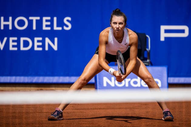 220704 Ipek Oz, Turkey, during day 1 of the WTA Nordea Open on July 4, 2022 in Bastad,  Copyright: CHRISTOFFERxBORGxMATTISSON BB220704CB053