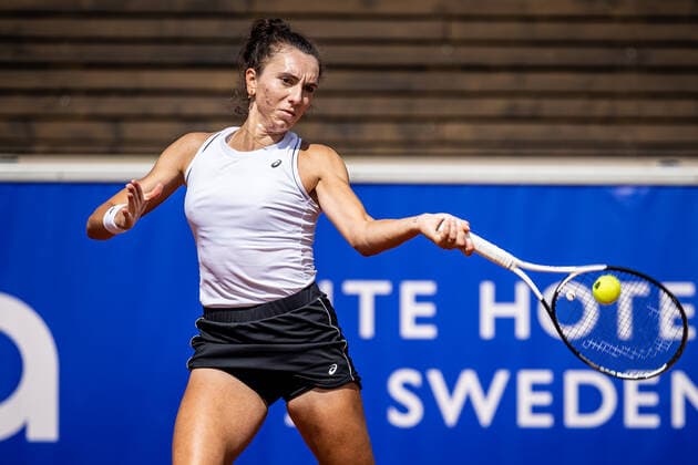 220704 Ipek Oz, Turkey, during day 1 of the WTA Nordea Open on July 4, 2022 in Bastad,  Copyright: CHRISTOFFERxBORGxMATTISSON BB220704CB056