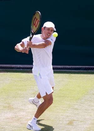 Alex De Minaur AUS Tennis Wimbledon 2022 Grand Slam ITF ATP WTA AELTC London Great Britain 4 July 2022 Copyright: xJuergenxHasenkopfx