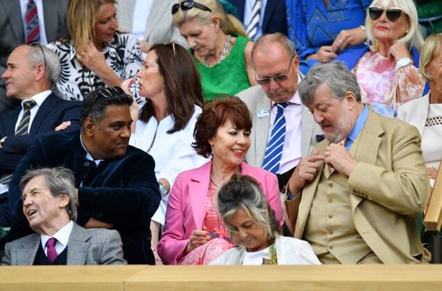 Tennis, Wimbledon, Day 8, Celebrities in the stands