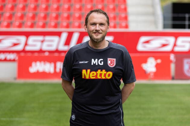 Matthias Günther SSV Jahn Regensburg 2 BL, portrait date 2022 2023