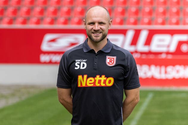 Sebastian Dreier SSV Jahn Regensburg 2 BL, portrait date 2022 2023