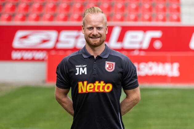 Jonas Maier SSV Jahn Regensburg 2 BL, portrait date 2022 2023