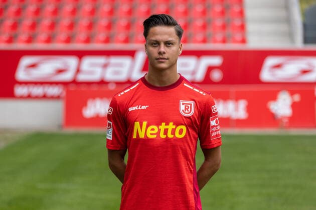 Minos Gouras SSV Jahn Regensburg 2 BL, portrait date 2022 2023