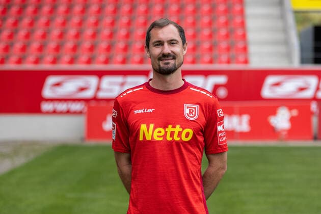 Sebastian Nachreiner SSV Jahn Regensburg 2 BL, portrait date 2022 2023