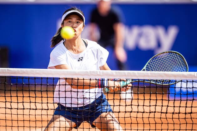 220704 Yu Chieh Hsieh, Taiwan, during day 1 of the WTA Nordea Open on July 4, 2022 in Bastad,  Copyright: CHRISTOFFERxBORGxMATTISSON BB220704CB120