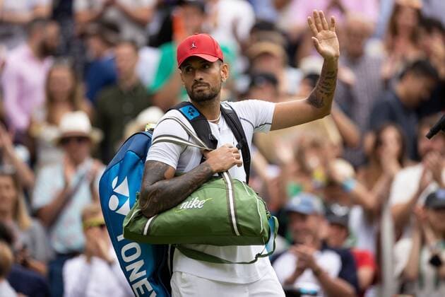 Tennis star Nick Kyrgios announces the end of his career, archive pictures
