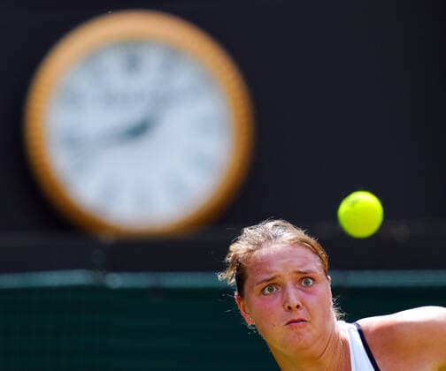 Sport Bilder des Tages Mandatory Credit: Photo by Javier Garcia Shutterstock (13012869o) Jule Niemeier during her quarter-final match Wimbledon Tennis Championships, Day 9, The All England Lawn Tennis and Croquet Club, London, UK - 05 Jul 2022 Wimbledon Tennis Championships, Day 9, The All England Lawn Tennis and Croquet Club, London, UK - 05 Jul 2022  Copyright: xJavierxGarcia Shutterstockx 13012869o