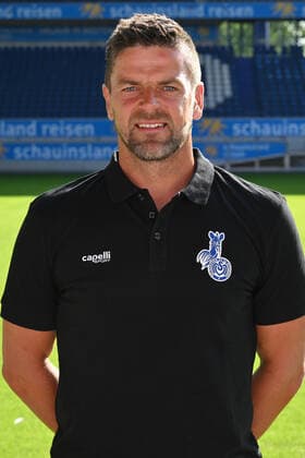 Torsten Ziegner head coach MSV Duisburg 3 league, portrait date 2022 2023 Duisburg Schauinsland Reisen Arena North Rhine Westphalia Germany Team2