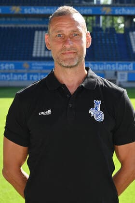 Michael Hiemisch co coach MSV Duisburg 3 league, portrait date 2022 2023 Duisburg Schauinsland Reisen Arena North Rhine Westphalia Germany Team2