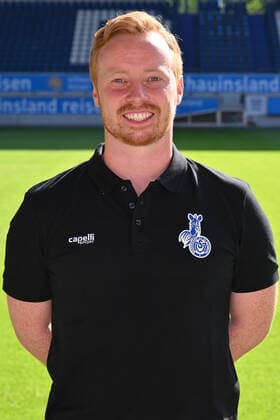 Philipp Klug Co coach MSV Duisburg 3 league, portrait date 2022 2023 Duisburg Schauinsland Reisen Arena North Rhine Westphalia Germany Team2
