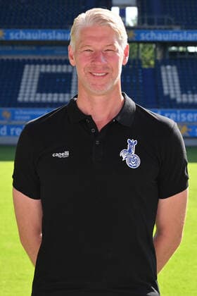 Sven Beuckert goalkeeper coach MSV Duisburg 3 league, portrait date 2022 2023 Duisburg Schauinsland Reisen Arena North Rhine Westphalia Germany Team2