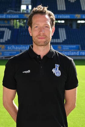 Falk Ullerich team doctor MSV Duisburg 3 league, portrait date 2022 2023 Duisburg Schauinsland Reisen Arena Nordrhein Westfalen Germany Team2