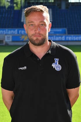 Tim Schmitz stuff keeper MSV Duisburg 3 league, portrait date 2022 2023 Duisburg Schauinsland Reisen Arena North Rhine Westphalia Germany Team2
