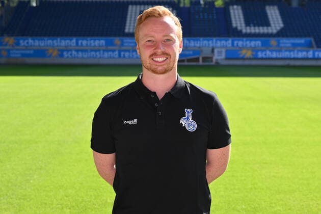 Philipp Klug Co coach MSV Duisburg 3 league, portrait date 2022 2023 Duisburg Schauinsland Reisen Arena North Rhine Westphalia Germany Team2