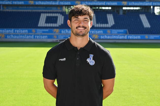 Ruben Solis athletic trainer MSV Duisburg 3 league, portrait date 2022 2023 Duisburg Schauinsland Reisen Arena North Rhine Westphalia Germany Team2