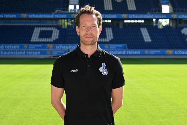Falk Ullerich team doctor MSV Duisburg 3 league, portrait date 2022 2023 Duisburg Schauinsland Reisen Arena Nordrhein Westfalen Germany Team2