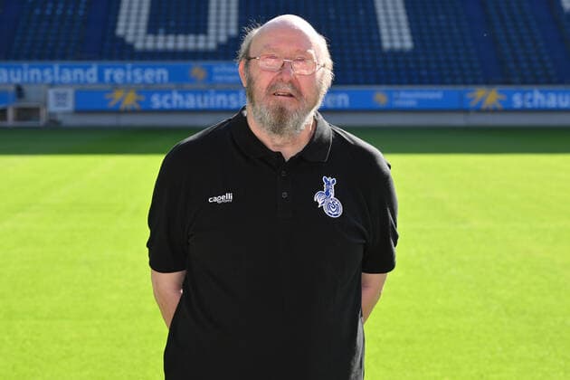 Peter Lindner stuff keeper MSV Duisburg 3 league, portrait date 2022 2023 Duisburg Schauinsland Reisen Arena North Rhine Westphalia Germany Team2