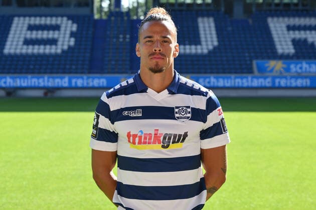 Rolf Feltscher MSV Duisburg 3 league, portrait date 2022 2023 Duisburg Schauinsland Reisen Arena North Rhine Westphalia Germany Team2