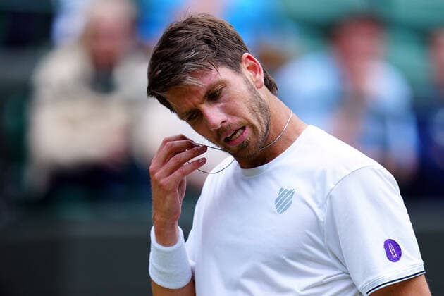 Mandatory Credit: Photo by Javier Garcia Shutterstock (13012869ct) Cameron Norrie during his quarter-final match Wimbledon Tennis Championships, Day 9, The All England Lawn Tennis and Croquet Club, London, UK - 05 Jul 2022 Wimbledon Tennis Championships, Day 9, The All England Lawn Tennis and Croquet Club, London, UK - 05 Jul 2022  Copyright: xJavierxGarcia Shutterstockx 13012869ct