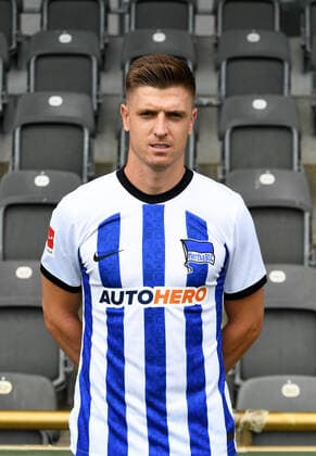 Krzystof Piatek Hertha BSC Hertha BSC 1 Bundesliga, Porträttermin 2022 2023, 05 07 2022, Copyright: xSebastianxRäppoldx xMatthiasxKox