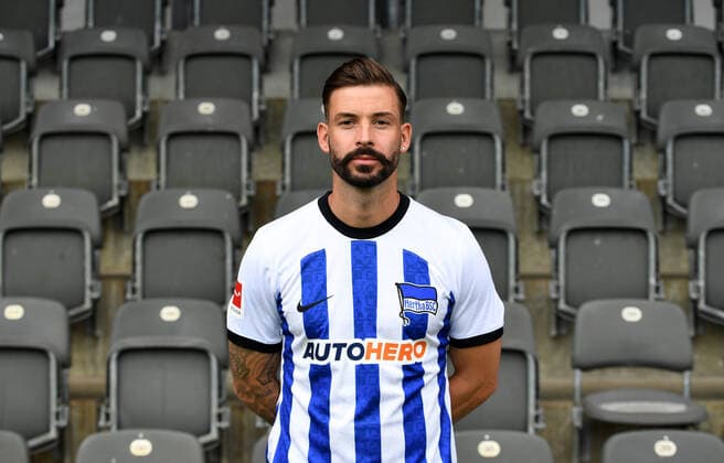 Marvin Plattenhardt Hertha BSC Hertha BSC 1 Bundesliga, Porträttermin 2022 2023, 05 07 2022, Copyright: xSebastianxRäppoldx xMatthiasxKox